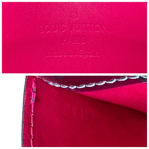 Louis Vuitton Monogram Vernis Limited Edition Metallic Card Holder - Picture 7 of 7